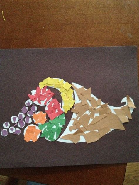 Thanksgiving cornucopia preschool art project. ... | Preschool Teache ... | Thanksgiving ...