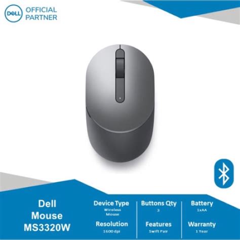 Jual Dell Wireless Mouse MS5320W | Shopee Indonesia