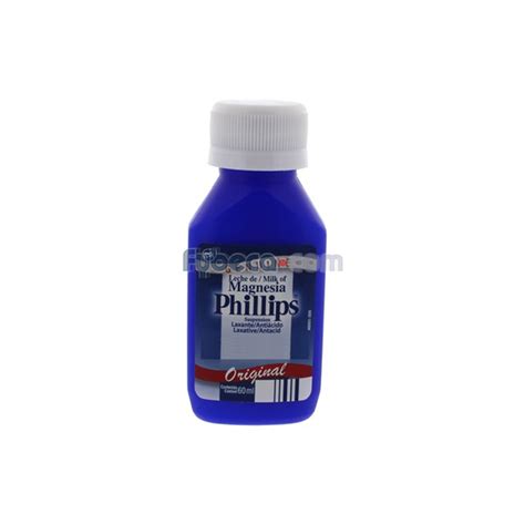 Leche De Magnesia Phillips 60 Ml Frasco Fybeca