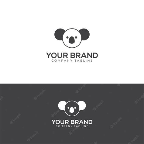 Premium Vector Bear Logo Design Koala Logo Vector
