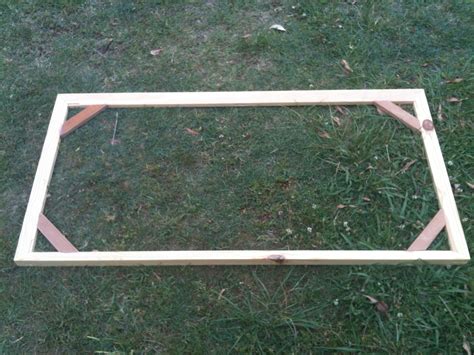 The Naked Frame To Avoid Having To Reinforce The Corners Choose A Frame Shorter Than