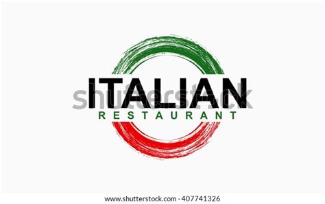 Italian Restaurant Logo Stock Vector (Royalty Free) 407741326