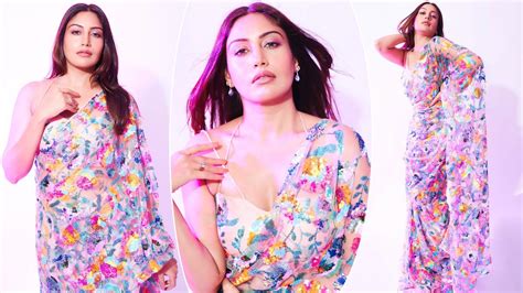 Surbhi Chandna Wears Hot White Crop Top With Blue Jeans And We Cannot