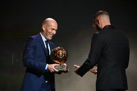 Ballon dor 2022 Le joli message de Zidane après le sacre de Benzema