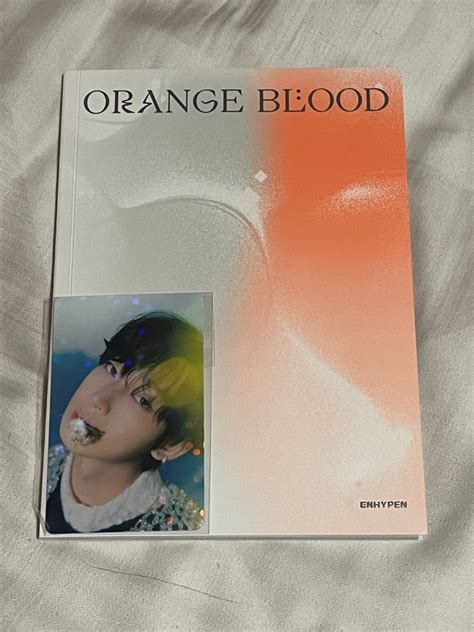 Wts Enhypen Orange Blood Japan Engene Verion Sunoo Pob Hobbies Toys