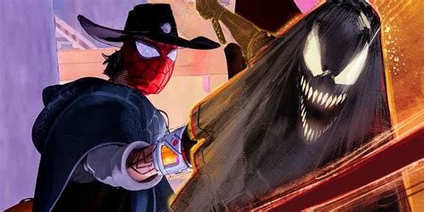 Across the Spider-Verse's Cowboy Spider-Man Officially Gets His Own Venom