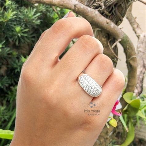 Lindo Anel Feminino Prata Cravejado Pave Zirc Nias