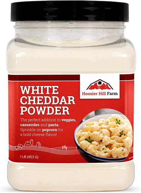 Amazon Hoosier Hill Farm White Cheddar Cheese Powder Lb Pack Of