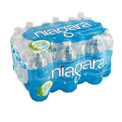 Niagara 16.9 fl. oz. Purified Drinking Water (24-Pack)-NDW05L24DR - The ...