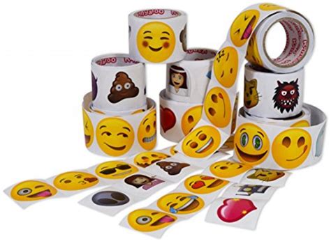 Emoji Universe Mega Sticker Assortment 1000 Unique Emoji Stickers