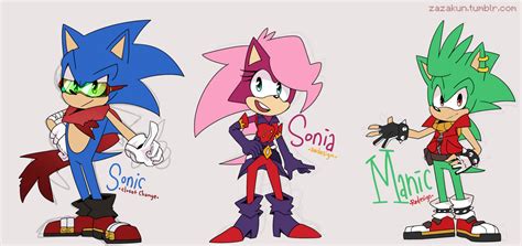 zazakun: Sonic Underground -redesign- I did the... - Delightful Sonic fan designs