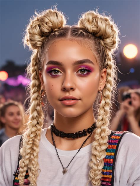 Transform Your Look With These Gorgeous Blonde Boho Knotless Braids Scan To Talk