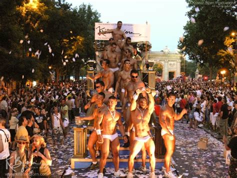 Kristen Bjorn At Gay Pride Madrid Bareback Porn