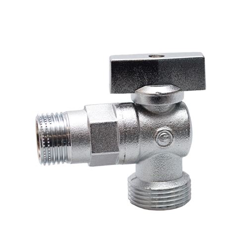 Сферичен ъглов кран 1/2" х 3/4" ⋆ MASTERHAUS