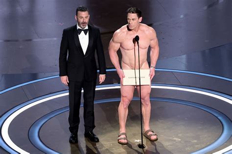 John Cena Goes Nude At Oscars For Hilarious Joke