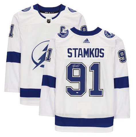 Steven Stamkos Signed Lightning Captain's Jersey (Fanatics) | Pristine Auction