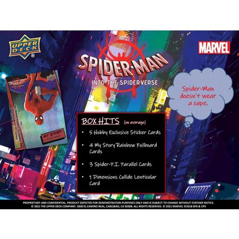 Marvel Upper Deck Spider Man Into The