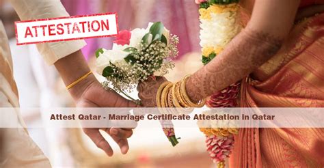 Marriage Certificate Attestation In Doha Qatar