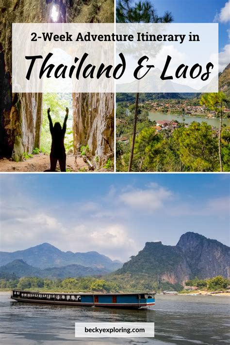 2 Week Adventure Itinerary In Northern Thailand Laos Becky