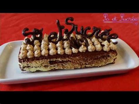 RECETTE FACILE Moka Aux Petits Beurres YouTube