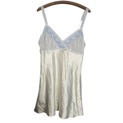 Vintage Maidenform Lace Lingerie Nightgown Nightie Sl Gem