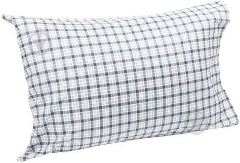 ᐉ Наволочка Клетка 50x70 см белый с синим Прованс • Купить в Киеве ...
