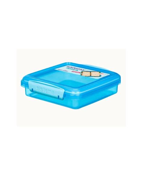 Sistema Lunchbox Sandwich Box 450ml School Stationery Bags And Covering