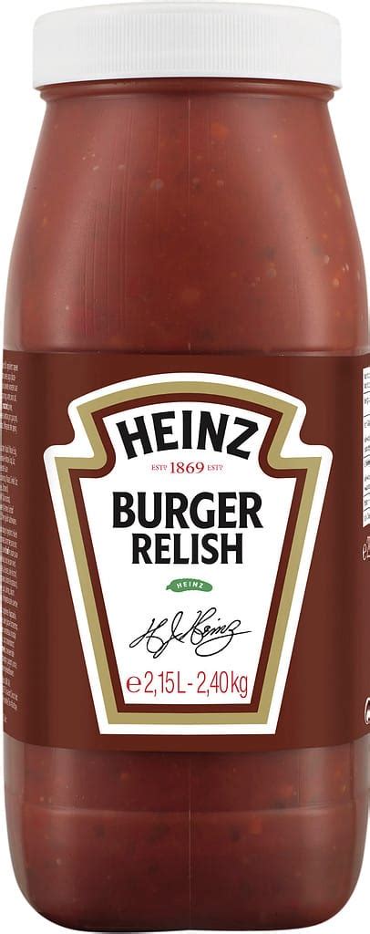Heinz Burger-Relish 2,15 L - pantry24