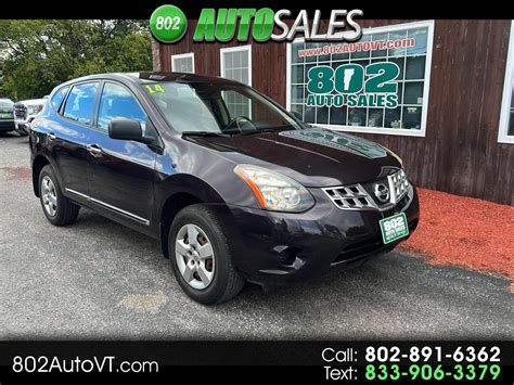 Used Nissan Rogue Select S Awd For Sale In Milton Vt