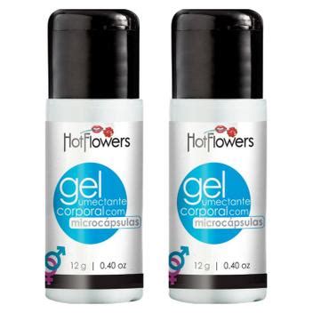 Gel Microc Psulas Lubrificante Ntimo Umectante Facilitador Anest Sico Un Hot Flowers