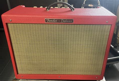 Fender Hot Rod Deluxe Texas Red Ltd Edition Flight Case Reverb