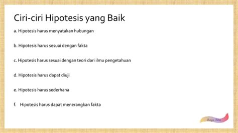 Bab Uji Hipotesis Ppt