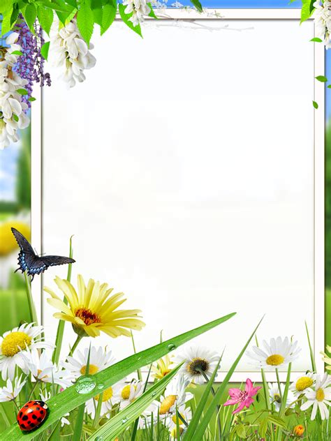 Картинки весна рамка (59 фото)
