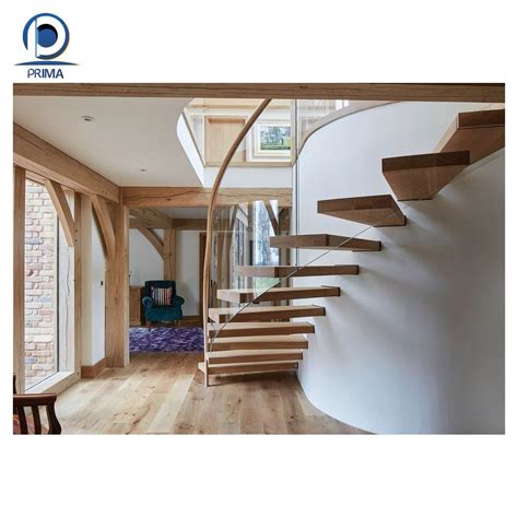 Prima America Staircase Floating Straight Stairs Customized Interior