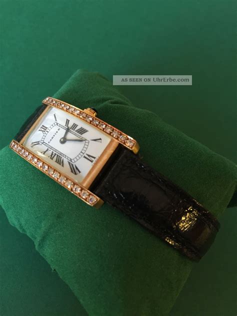 Cartier Tank K Mit Diamanten