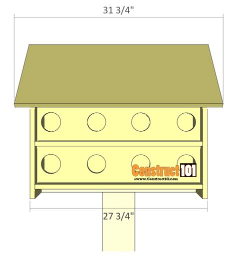 Free Printable Purple Martin House Plans Find More Free Bird Houses