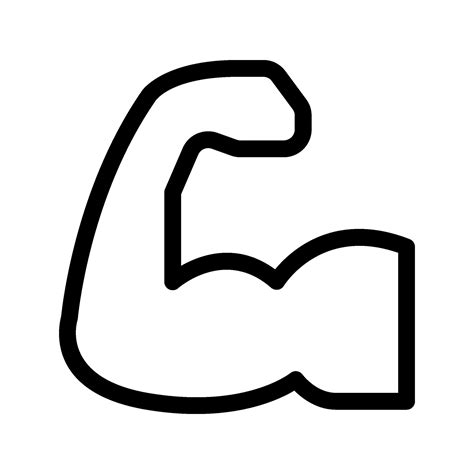 Strength Icon Vector Symbol Design Illustration 26633199 Vector Art at