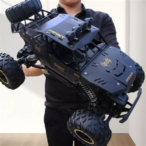 LARGE REMOTE CONTROL RC Cars Big Monster Truck 4WD Rock Crawler Kid Toy