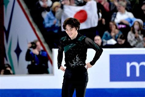 Yuma Kagiyama Of Japan Win Silver Defending World Champion Shoma Uno