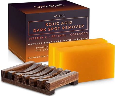 Valitic Kojic Acid Dark Spot Remover Soap Bar With Vitamin C Retinol