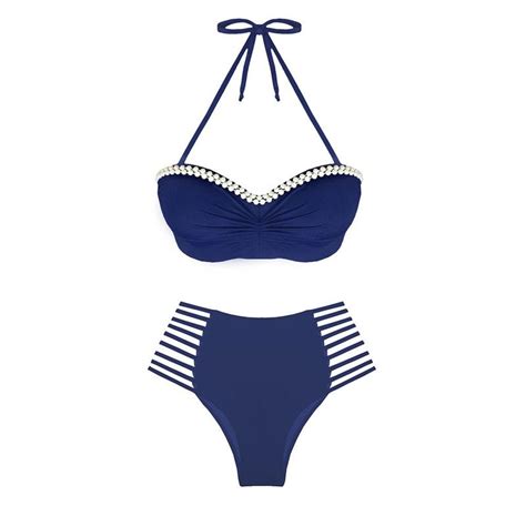 Conjunto Busto Perolas Tanga Hot Pants Tiras Hadoli Conjunto De Biqu Ni Magazine Luiza