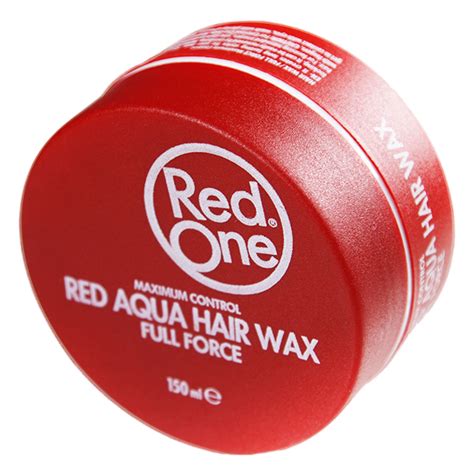 red  red aqua hair wax ml