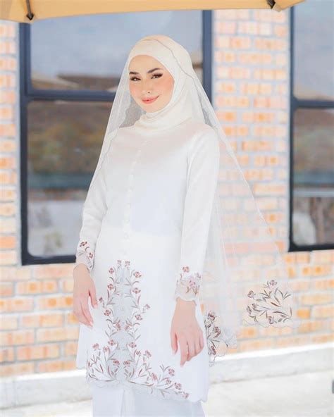 Hijabistahub Haera Kebaya In Off White Women S Fashion Muslimah