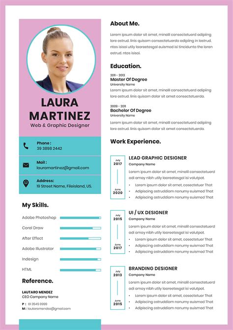 cv template    word format  cv template