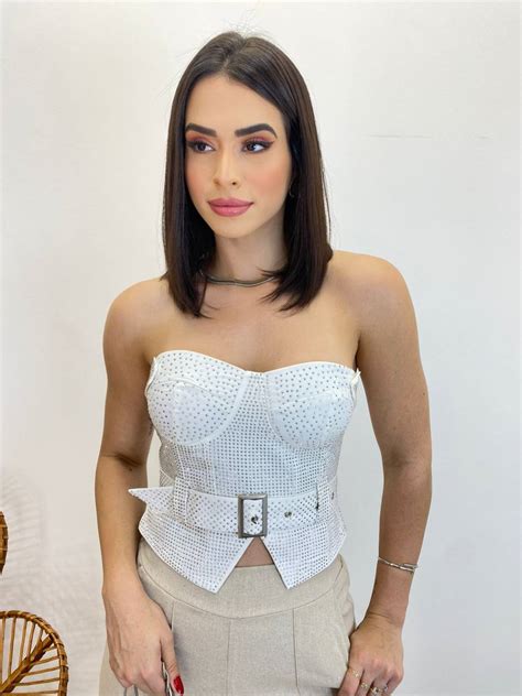 Cropped Feminino Tomara Que Caia Fernanda Ramos Store