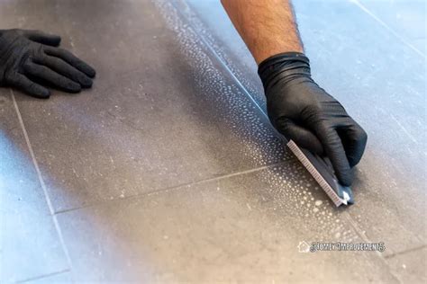 How To Remove Dried Grout From Porcelain Tiles Easy Method