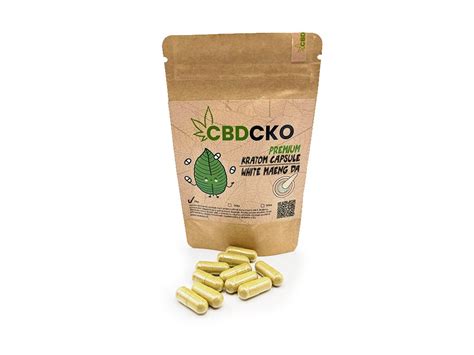 Kratom kapsle ⇒ 5 variant SKLADEM | cbdcko.cz