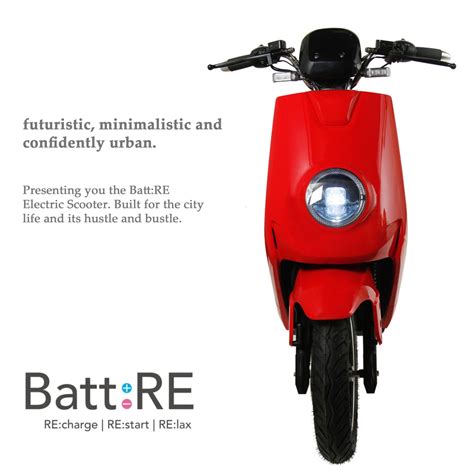 Battre Electric Scooter With Keyless Start Launched In India