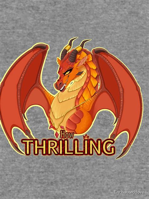 Wings Of Fire Queen Scarlet How Thrilling Lightweight Sweatshirt