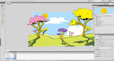 Flash animation landscape by Greasy-Gypsy on Clipart library